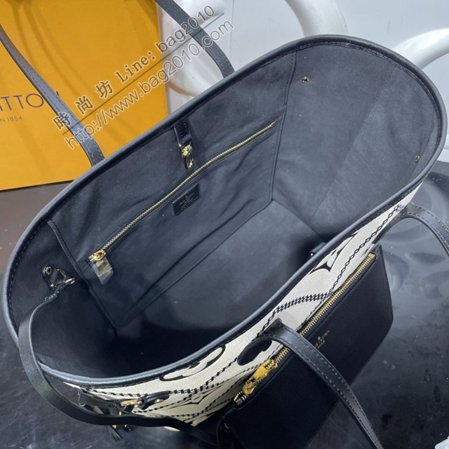 路易威登2022专柜新款女士手袋 M46039 M46040 路易威登Neverfull手袋 LV女款手提购物袋  ydh4643